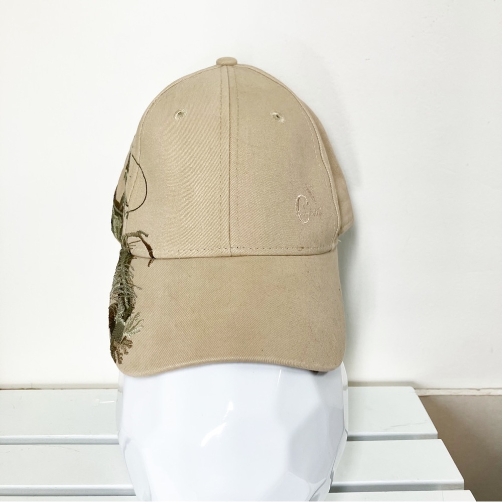 Dri-Duck Wildlife Series Brown Fishing Hat Cap EUC